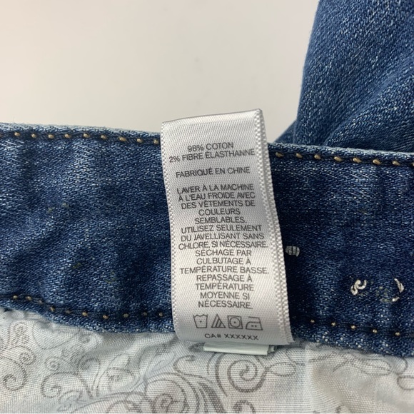 Express Womens Skinny Jeans Dark Wash Size 4R - Picture 5 of 8